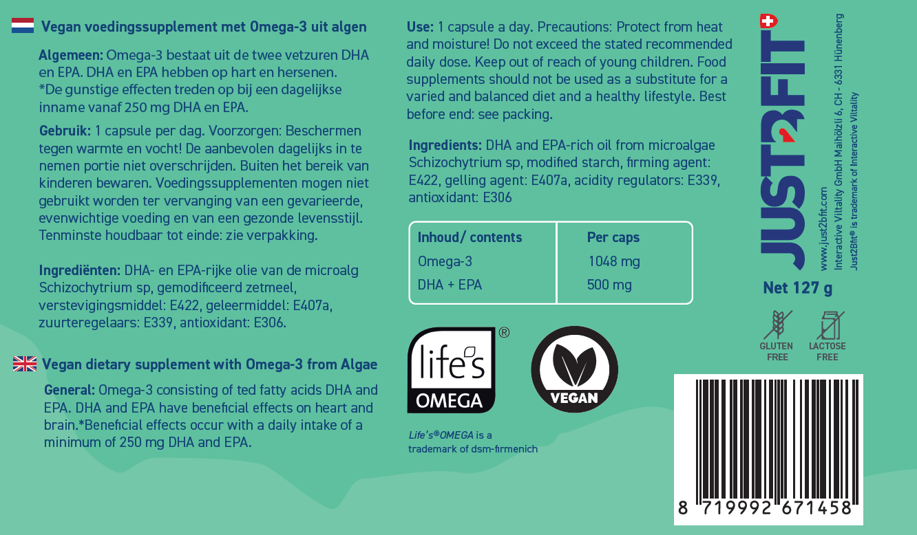 Vegan Omega-3 Soft Capsules